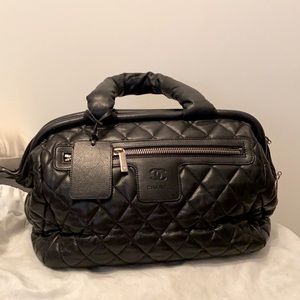 Chanel Caviar Cocoon Bowling Bag